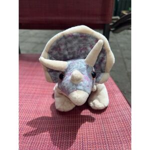 Triceratops Dinosaur‎ soft plush toy 8" Cuddlekins Wild Republic